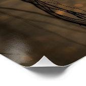 Romantisches Sunset Poster (Ecke)
