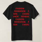 ROMANTISCHES T-SHIRT (Design Rückseite)