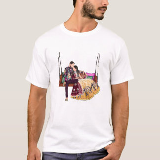 Romantisches T-Shirt mit Valentinstag-Zitat