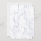 Romantisches tropisches Brautparty Einladung (Rückseite)