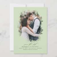 Romantisches und Dreamy Save the Date Foto