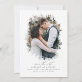 Romantisches und Dreamy Save the Date Foto (Vorderseite)