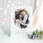 Romantisches und Dreamy Save the Date Foto