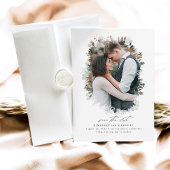 Romantisches und Dreamy Save the Date Foto