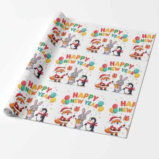 Romantisches Urlaubsdesign-Geschenkpapier Geschenkpapier (Ungerollt)