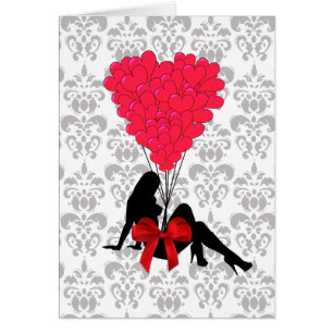 Romantisches Valentindesign