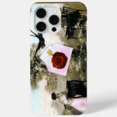 ROMANTISCHES VALENTINSCHREIBEN, ROTWACHS-SIEGEL Case-Mate iPhone HÜLLE (Rückseite)