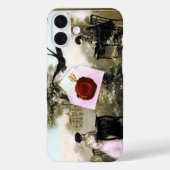 ROMANTISCHES VALENTINSCHREIBEN, ROTWACHS-SIEGEL Case-Mate iPhone HÜLLE (Rückseite)