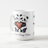 Romantisches Valentinsgeschenk für Sie oder Ihn Kaffeetasse (Vorderseite Links)