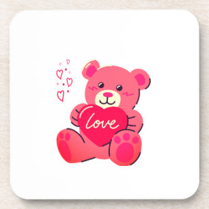 Romantisches Valentinsgeschenk Getränkeuntersetzer