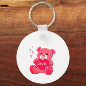 Romantisches Valentinsgeschenk Schlüsselanhänger (Vorderseite)