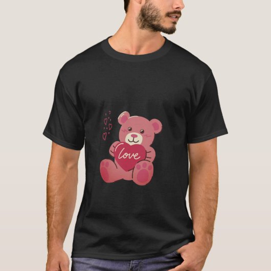 Romantisches Valentinsgeschenk T-Shirt (Vorderseite)