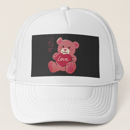 Romantisches Valentinsgeschenk Truckerkappe (Vorderseite)