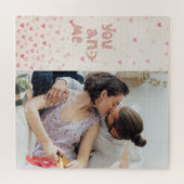 Romantisches Valentinstag-Foto Puzzle (Horizontal)