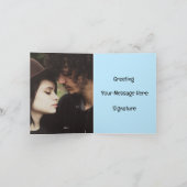 Romantisches Valentinstag-Karte Personalisiertes F (Innenseite)