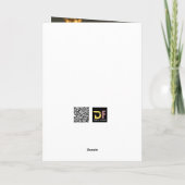 Romantisches Valentinstag Premium Personalisiertes Feiertagskarte (Rückseite)