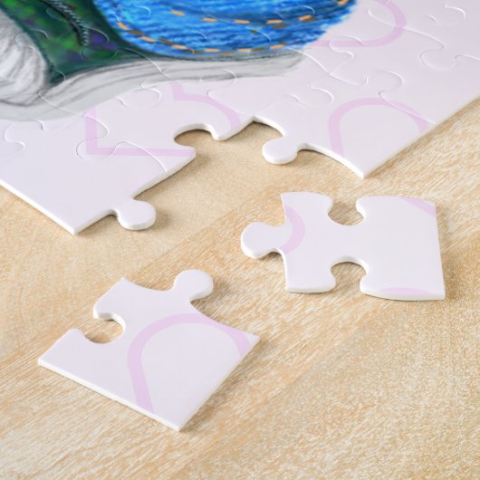 Romantisches Valentinstag-Puzzle Puzzle (Seite)