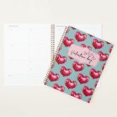 Romantisches Valentinstag-Spiral-Notebook mit Shin Planer (Anzeige)