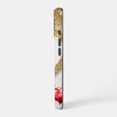 Romantisches Valentinstag-Tapete - Trendy Design iPhone 16 Hülle (Linke Seite)