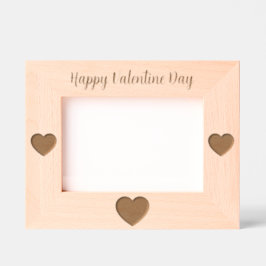 Romantisches Valentinstagsgeschenk Geätzte Rahmen