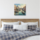 Romantisches Venedig Rialto Kanal Leinwand Kunst (Insitu (Schlafzimmer))