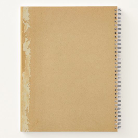 Romantisches Vintag Journal-Notebook Notizblock (Rückseite)