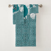 Romantisches Vintages HandtuchSet Badhandtuch Set (Insitu)