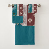 Romantisches Vintages HandtuchSet Badhandtuch Set (Insitu)