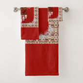 Romantisches Vintages HandtuchSet Badhandtuch Set (Insitu)