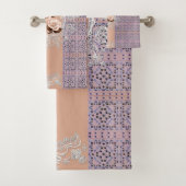 Romantisches Vintages HandtuchSet Badhandtuch Set (Insitu)