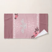 Romantisches Vintages HandtuchSet Badhandtuch Set (Handtuch)
