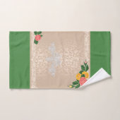 Romantisches Vintages HandtuchSet Badhandtuch Set (Handtuch)