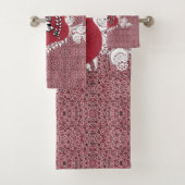 Romantisches Vintages HandtuchSet Badhandtuch Set (Insitu)