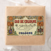 Romantisches Vintages Pariser Parfüm-Label. (Insitu)