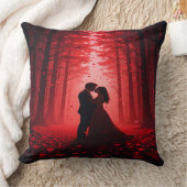 Romantisches Wald-Paar Kissen & Geschenk. (Decke)