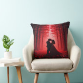 Romantisches Wald-Paar-Kissen & Geschenk. Kissen (Stuhl )