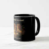Romantisches Wanderabenteuer | Reise des Herzens Tasse (VorderseiteRechts)