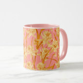 Romantisches Wasserfarbendaffodin Tasse (VorderseiteRechts)