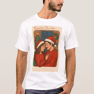 Romantisches Weihnachten T-Shirt
