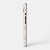 Romantisches Weihnachtsmuster iPhone 16 Hülle (Linke Seite)