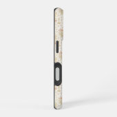Romantisches Weihnachtsmuster iPhone 16 Hülle (Rechte Seite)