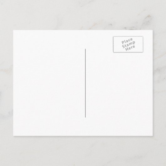 Romantisches Weizenfeld Save the Date Postkarten (Rückseite)