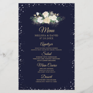 Romantisches Winterwonderland-Hochzeitmenü