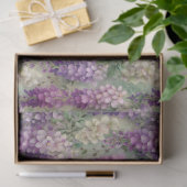 ROMANTISCHES WISTERIENDEKOUPAGE-TISSUPAPIER SEIDENPAPIER (Geschenk)