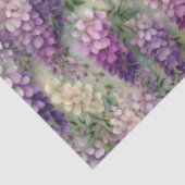 ROMANTISCHES WISTERIENDEKOUPAGE-TISSUPAPIER SEIDENPAPIER (Ausschnitt)