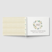 Romantisches Woodland Wedding Guest Book Gästebuch (Voll)