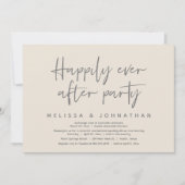 Romantisches Wunderland glücklich je nach Party Einladung (Vorderseite)