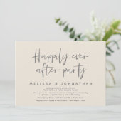 Romantisches Wunderland glücklich je nach Party Einladung (Stehend Vorderseite)