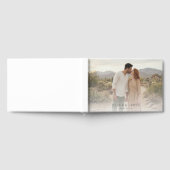 Romantisches Wüstenfoto in Beige Gästebuch (Voll)