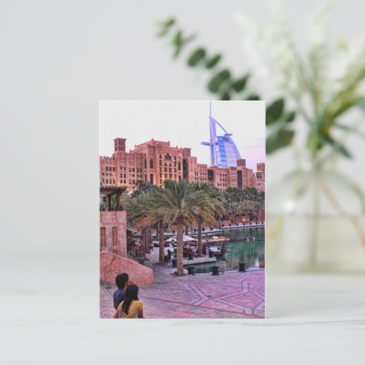 Romantisches Ziel Postkarte (Stehend Vorderseite)